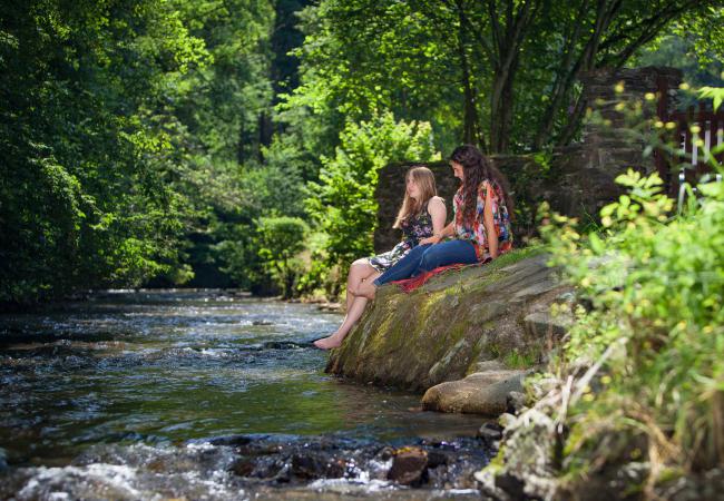 Entspannen an der Klostermühle