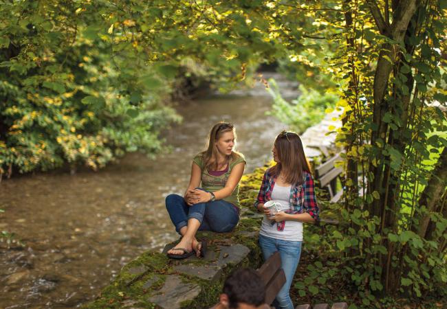 Entspannen an der Klostermühle