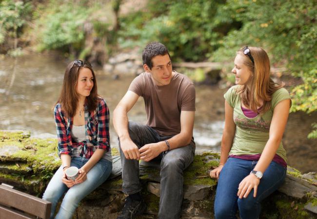 Bibelschüler an der Klostermühle